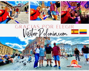 Una experiencia inolvidable con visitantes de España y Colombia en Cracovia