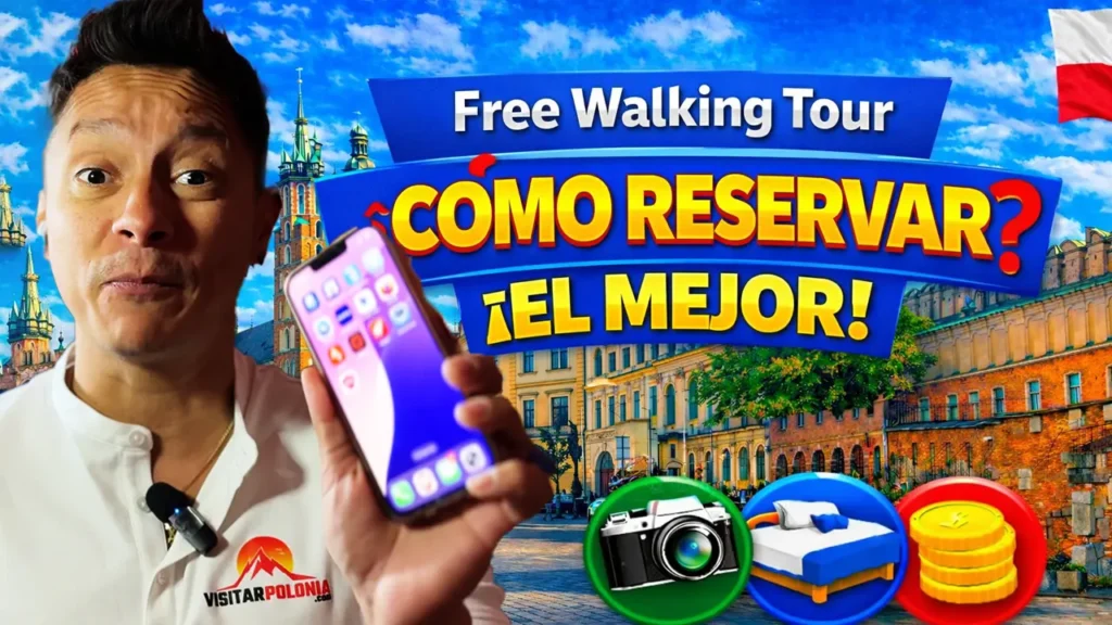 Cómo reservar el mejor Free Walking Tour en Cracovia paso a paso
