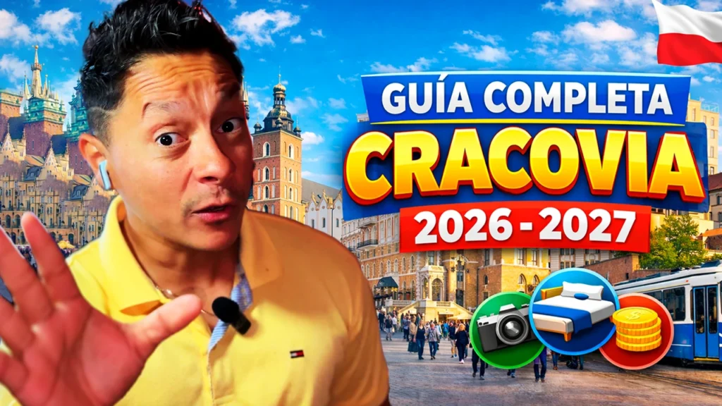 Guía para viajar a Cracovia 2026‑2027