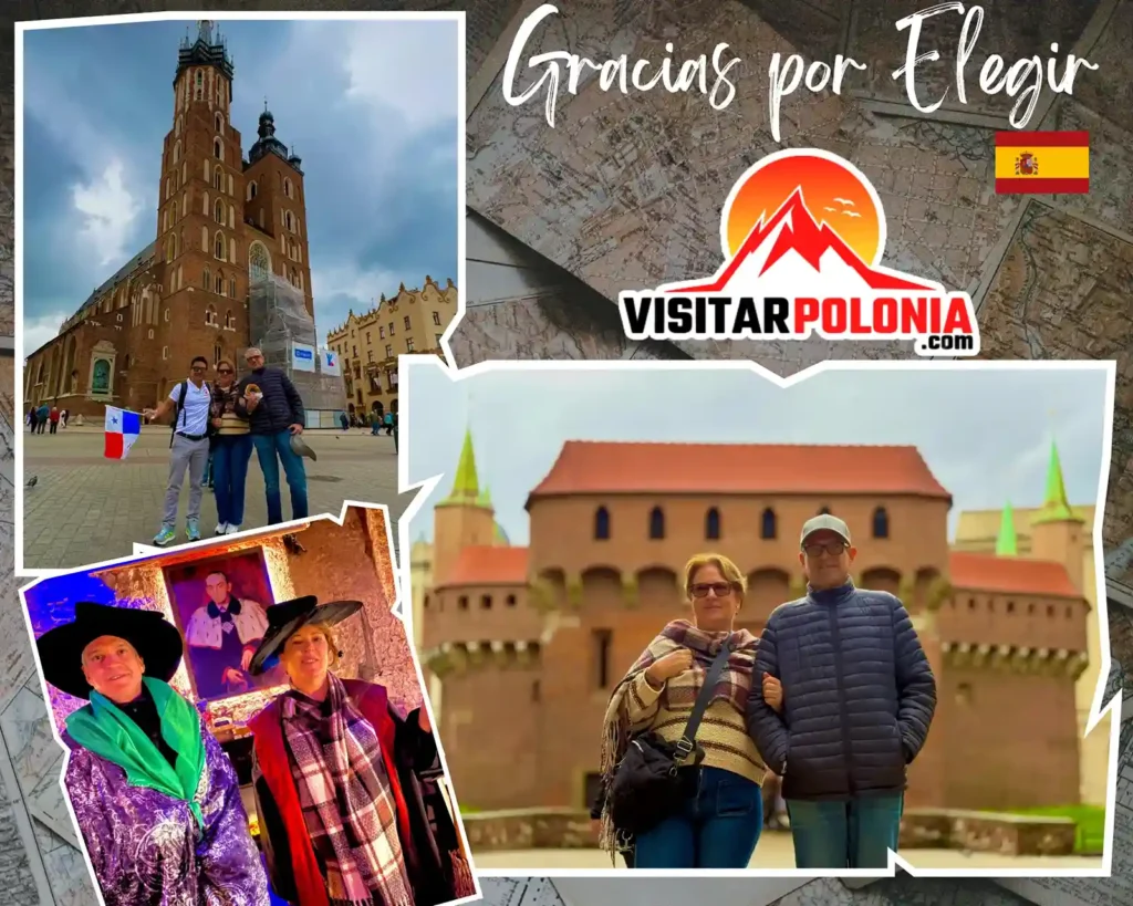 Pareja de Canarias durante un recorrido por la Cracovia histórica el 11 de junio de 2026.