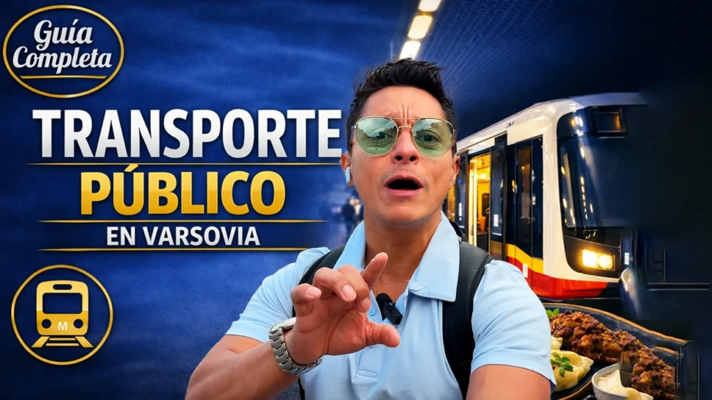 Miniatura del video sobre transporte público en Varsovia