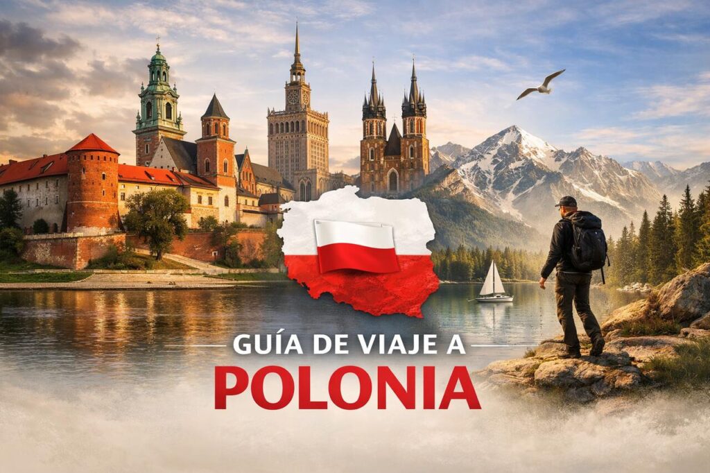Guía de viaje a Polonia con castillos, ciudades y montañas