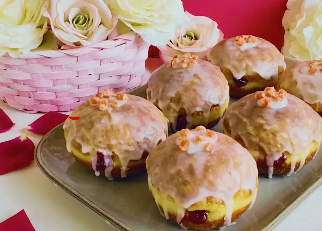 Pączki frescos rellenos de mermelada