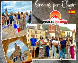 Grupo de viajeros en Cracovia durante el recorrido de la mañana del 21 de agosto de 2026