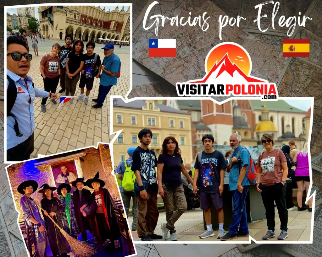 Grupo de viajeros en Cracovia durante el recorrido del 2 de agosto de 2026 por la mañana