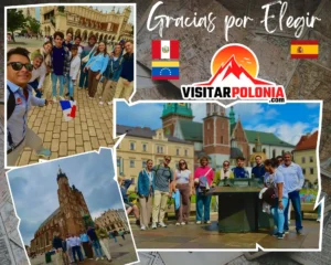 Grupo de viajeros en Cracovia durante el recorrido de la mañana del 18 de agosto de 2026