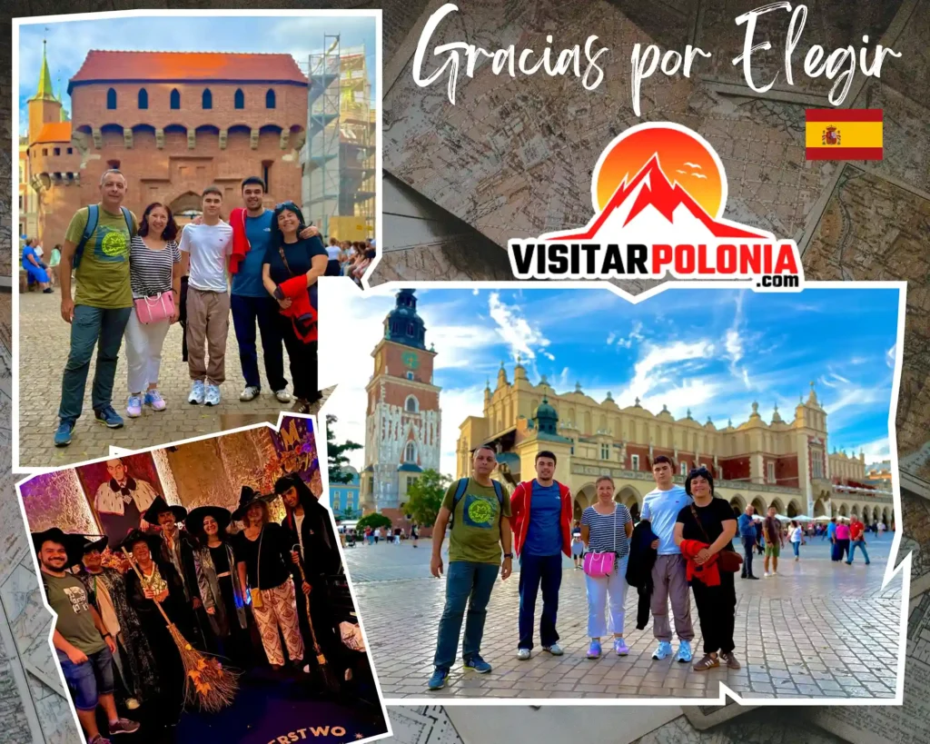 Recorrido del 4 de septiembre de 2026 por la tarde en Cracovia con grupos de Tarragona y Valencia