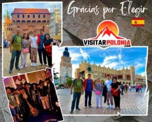 Recorrido del 4 de septiembre de 2026 por la tarde en Cracovia con grupos de Tarragona y Valencia