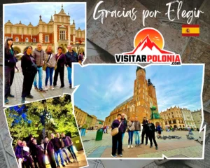 Recorrido del 10 de septiembre de 2026 por la tarde en Cracovia con viajeros de Vitoria, Valencia y Barcelona