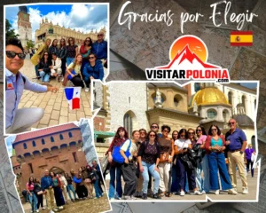 Recorrido del 5 de septiembre de 2026 por la mañana en Cracovia con viajeros de Málaga y Galicia